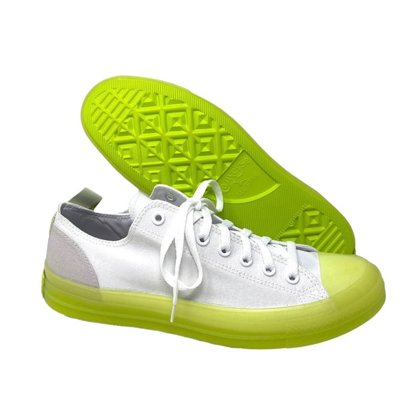 💖MEGA SALE💖Converse Chuck Taylor AS CK Low Top White Yellow 170994C Men's - Picture 5 of 10